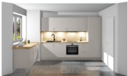 Ansicht Einbauküche - Äußerst gepflegte und helle Dachgeschosswohnung mit Balkon!