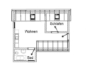 Grundriss - Kleine Dachgeschosswohnung in zentraler Lage!